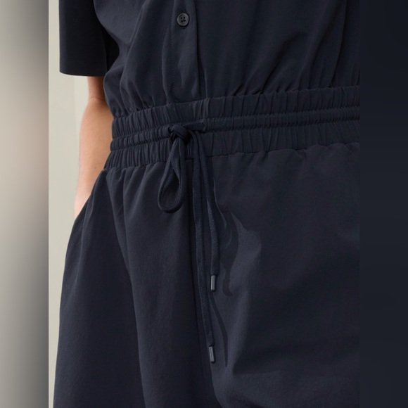 Athleta Avenue Romper // Navy - Picture 5 of 10